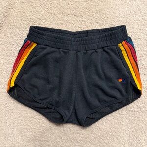 Aviator Nation Jogger Shorts Black Excellent Condition